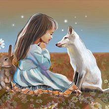 Mis segundos pasos. Children's Illustration, and Digital Painting project by Liliana Quintero - 04.24.2020