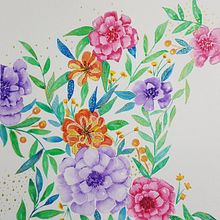 Mi Proyecto del curso: Creación de paletas de color con acuarela . Painting project by mariarosabupo - 05.30.2020