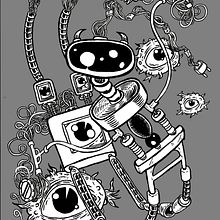 Maquineja (de mis maquinejas´ archives) . Un progetto di Disegno, Illustrazione tradizionale e Illustrazione digitale di José López - 24.04.2020