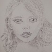 Mi Proyecto del curso: De principiante a superdibujante -Rostro. Pencil Drawing project by velezap15 - 04.24.2020