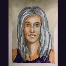 Mi Proyecto del curso: Retrato artístico en acuarela. Un proyecto de Pintura de Samuel Benarroch - 02.05.2020