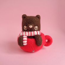 Hot Cocoa Bear Ein Projekt aus dem Bereich Bildende Künste, H, werk, Design von Figuren, Skulptur und Art To von droolwool - 24.04.2020