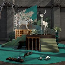 Mi Proyecto del curso: Composiciones abstractas con Cinema 4D. 3D, Digital Architecture, Concept Art, Creativit, 3D Design, Lighting Design & Interior Design project by Jose Padrino Gomez - 04.24.2020