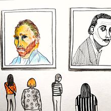 Mi Proyecto del curso: Técnicas de ilustración para desbloquear tu creatividad. Creativit, Drawing, and Traditional illustration project by Carmen Pichardo Fumadó - 04.24.2020