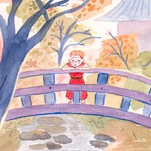 Otoño en Nara. Traditional illustration, and Watercolor Painting project by Sara Ferreras García - 04.24.2020