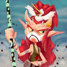 "Draw This In Your Style" proposed by Maribel Conejero. Drawing, Digital Drawing, Character Design, Traditional illustration, Digital Illustration, Children's Illustration, and Digital Painting project by Rafa Gámez - 04.24.2020