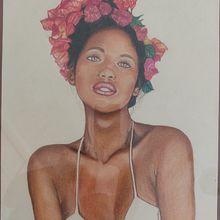 Proyecto del curso: ilustración con pasteles y lápices de colores. Drawing, Portrait Drawing, Traditional illustration, Fine Arts, Pencil Drawing, Realistic Drawing, and Artistic Drawing project by _pepa_1 - 03.06.2019