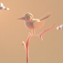 Wooden Bird. 3D, Animation, 3D Animation, and Character Animation project by Hgo Bridge - 04.25.2020