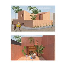 Meu projeto do curso: Representação gráfica de projetos arquitetônicos. Architecture, and Architectural Illustration project by Matheus Garcia - 04.25.2020