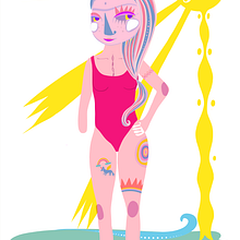 August. Un proyecto de Ilustración tradicional de Karmen Ferret Haynes - 25.04.2020