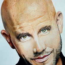 Dibujo a Colores - Gian Marco. Realistic Drawing, Design, Pencil Drawing, Artistic Drawing, and Portrait Drawing project by Luis Enrique Paucar - 11.20.2019