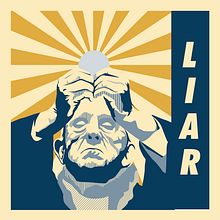 Liar.. Desenho, Design de cartaz, Ilustração tradicional e Ilustração vetorial projeto de Jesus Llamas - 01.01.2020