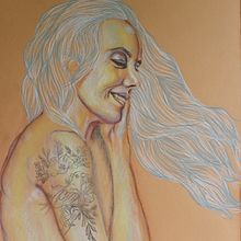 Mi Proyecto del curso: Ilustración con pastel y lápices de colores. Artistic Drawing project by carlos manrique acuña - 06.12.2020