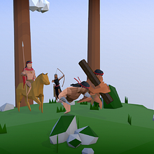 Historias del Wellmapu (Proyecto Modelado de escenarios Low poly para videojuegos). Un progetto di 3D, Animazione 3D, Animazione di personaggi, Sviluppo di videogiochi, Progettazione 3D, Progettazione di giochi, Character design, Character design 3D, Modellazione 3D, Rigging, Videogiochi, Arte concettuale, Design, Progettazione di videogiochi e Pixel art di Edgardo Navarrete - 25.04.2020