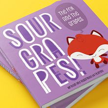 Ilustração digital para contos infantis  SOUR GRAPES. Graphic Design, and Traditional illustration project by Fabio Boehl - 04.26.2020