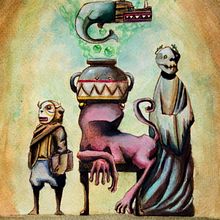 Delirios de cuarentena Ein Projekt aus dem Bereich Concept Art, Zeichnung, Artistische Zeichnung, Traditionelle Illustration, Malerei, Malerei mit Acr, l und Ölmalerei von maxi_a_heredia - 26.04.2020