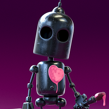 Robot. 3D, and 3D Design project by Adrián Pastorizzo - 04.26.2020