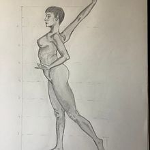 Mi Proyecto del curso: Dibujo anatómico para principiantes. Fine Arts, Drawing, Pencil Drawing, and Realistic Drawing project by memis - 04.26.2020