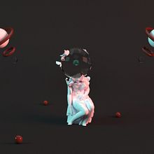 Composición con Cinema 4D. 3D project by Yolitzin Aritsve Guerrero Montoya - 04.26.2020