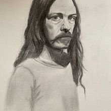 Mi Proyecto del curso: Retrato realista con lápiz de grafito. Portrait Drawing project by kevin_lucca19 - 04.27.2020
