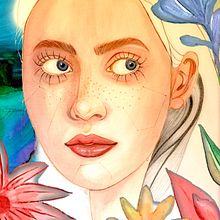 Mi Proyecto del curso: Retrato ilustrado en acuarela. Watercolor Painting project by Pili Guardiola - 04.27.2020