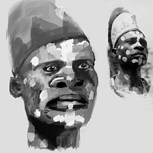 Alguns de meus aprendizados com o curso . Digital Painting project by André Franca - 04.27.2020