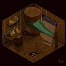 Treehouse. Un proyecto de Ilustración digital de Susan López - 12.12.2019