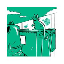 Un paseo extraño. Comic, Ilustração tradicional, Ilustração infantil, Instagram, Stor, e telling projeto de Pedro Verdún Cantalejo - 27.04.2020