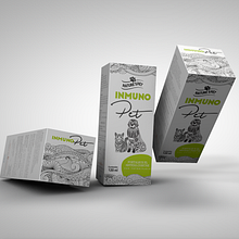 Desarrollo de Producto Inmuno Pet. Packaging project by Dario Sangurima - 04.27.2020