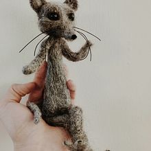 My project in Needle Felting: Creation of Characters with Needle and Thread course . Mainan Seni, Seni, Kerajinan, Dan Berkreasi dengan Anak-Anak proyek oleh Šárka Fajmonová - 04.29.2020