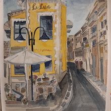 My project in Urban Landscapes in Watercolor course Ein Projekt aus dem Bereich Aquarellmalerei von scnortje - 27.04.2020