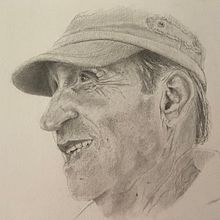Retrato "cuasi realista" con lápiz de grafito.. Un projet de Dessin au crayon, Dessin de portrait, Dessin réaliste , et Dessin artistique de Oliver Rivero - 27.04.2020