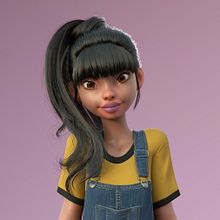 Casual girl Ein Projekt aus dem Bereich 3D von Javier Benver - 27.04.2020