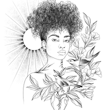 Solar . Un projet de Conception de tatouage de Vitória Vilela - 27.04.2020