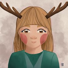 Mi Proyecto del curso: Nara / Ilustración digital con Procreate. Un proyecto de Ilustración digital de Lina Yumi Traspaderne - 27.04.2020