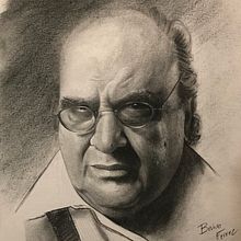 Meu projeto do curso: Retrato realista com lápis grafite. Realistic Drawing project by Bruno Ferrez - 04.27.2020