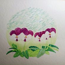 Mi Proyecto del curso: Técnicas de acuarela en negativo para ilustración botánica. Watercolor Painting project by mireiagascon - 04.27.2020