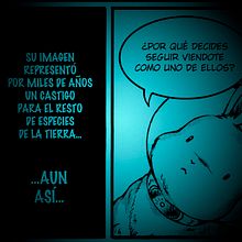Proyecto Final de Entintado - Por Víctor E. Reyna. Comic, and Drawing project by Victor Reyna Carrizo - 04.27.2020