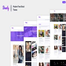 Bounty - Modern Free Ghost Theme . Desain Web, Dan Pengembangan Web proyek oleh rono et - 04.28.2020