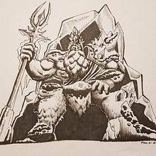 Ice King Concept Art. Concept Art project by Antar Chiboub - 04.28.2020