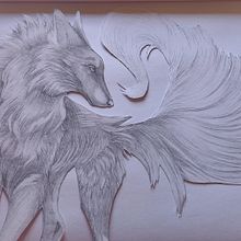 Wolf concept art. Concept Art project by Antar Chiboub - 04.28.2020