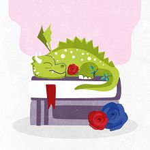 Sant Jordi. Traditional illustration project by Cindy Gómez - 04.23.2020