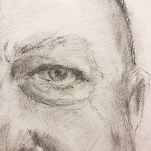 My project in Realistic Portrait with Graphite Pencil course. Drawing, Pencil Drawing, Portrait Drawing, and Watercolor Painting project by Vincenzo Gulina - 04.28.2020