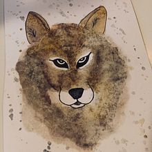 Wolf. Un proyecto de Pintura a la acuarela de Áquila Faré - 28.04.2020