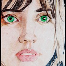 Ana de Armas a lápiz. Desenho a lápis, Desenho artístico, Desenho de retrato, Desenho realista e Ilustração tradicional projeto de Mario Ruz - 28.04.2020