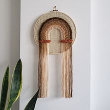 Arcoíris con latch hook. Projekt z dziedziny Craft i  Haft użytkownika Carolina Bello - 22.10.2019