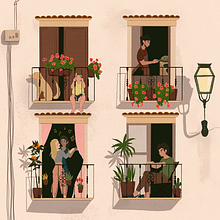 Mi Proyecto del curso: Ilustraciones animadas frame a frame. 2D Animation project by Julia Tocino - 04.28.2020