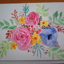 Practicando flores. Un progetto di Bozzetti di carolina Santamaria - 28.04.2020