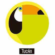 Flat Design Aves bolivianas. Un proyecto de Diseño gráfico e Ilustración vectorial de Luis Fernando Medina Llorenti - 28.04.2020