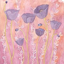 Mi Proyecto del curso: Técnicas de acuarela en negativo para ilustración botánica. Watercolor Painting project by meliwc - 05.06.2020